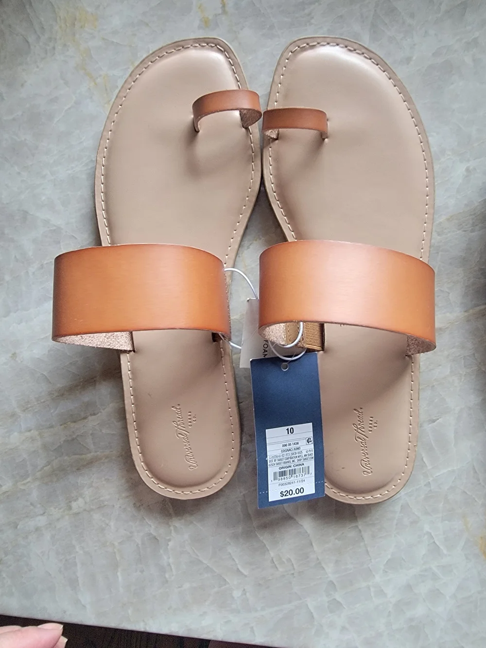 NEW! BUNDLE OF 3 SANDALS SZ 10. Universal Thread, Sun Sky, & Shade & Shore ($48)